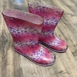 Girls Rain Boots - Size 1Y