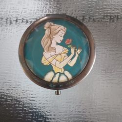 Belle Beauty And The Beast Pocket Mirror