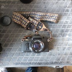 Sears 80-200mm f/4.0 Macro Zoom Lens, Sears KSX Super 35mm SLR Film Camera. 