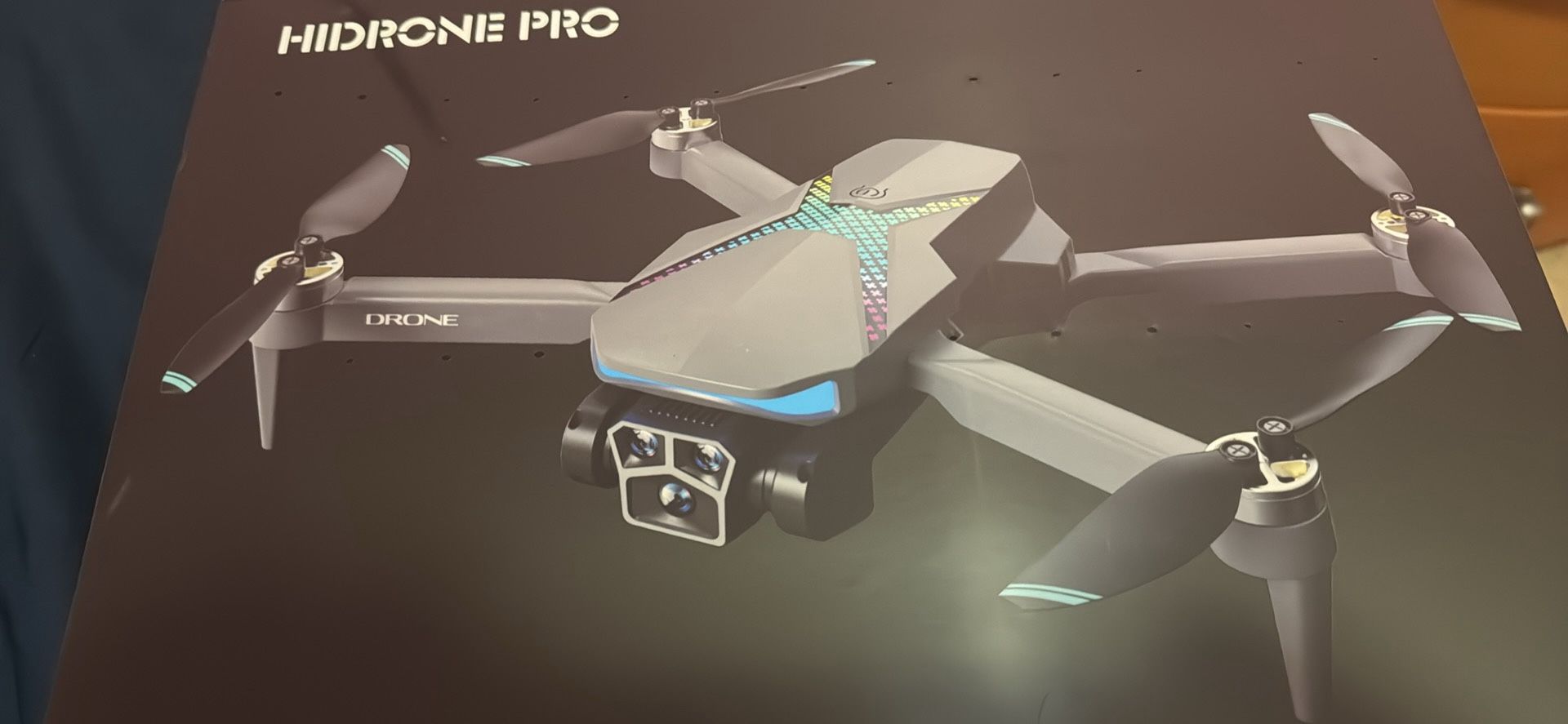 New Sealed Box - MSRP $799 HiDrone Pro Drone With HD Camera Long Range Drone GPS