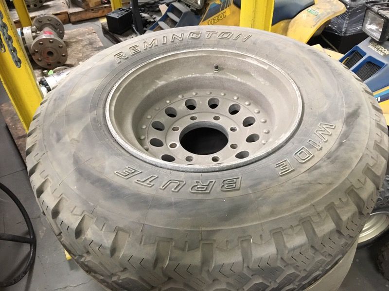 5- Remington Wide Brute Tires & Wheels 33x12.50R16.SLT