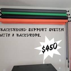 Photo/video Backdrop System 
