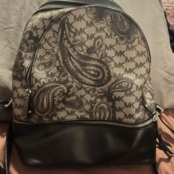 Michael Kors, backpack and wallet Paisley