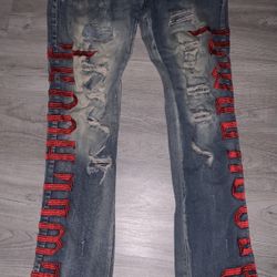 Stacked Jeans