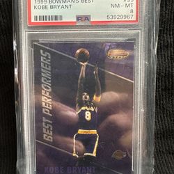 1999 Bowmans Best Kobe Bryant! Psa 8