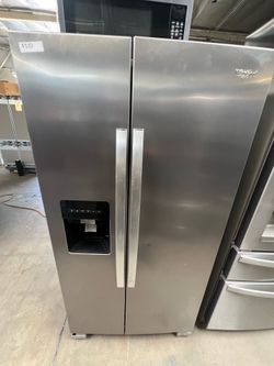 Whirlpool side by side fridge 2026