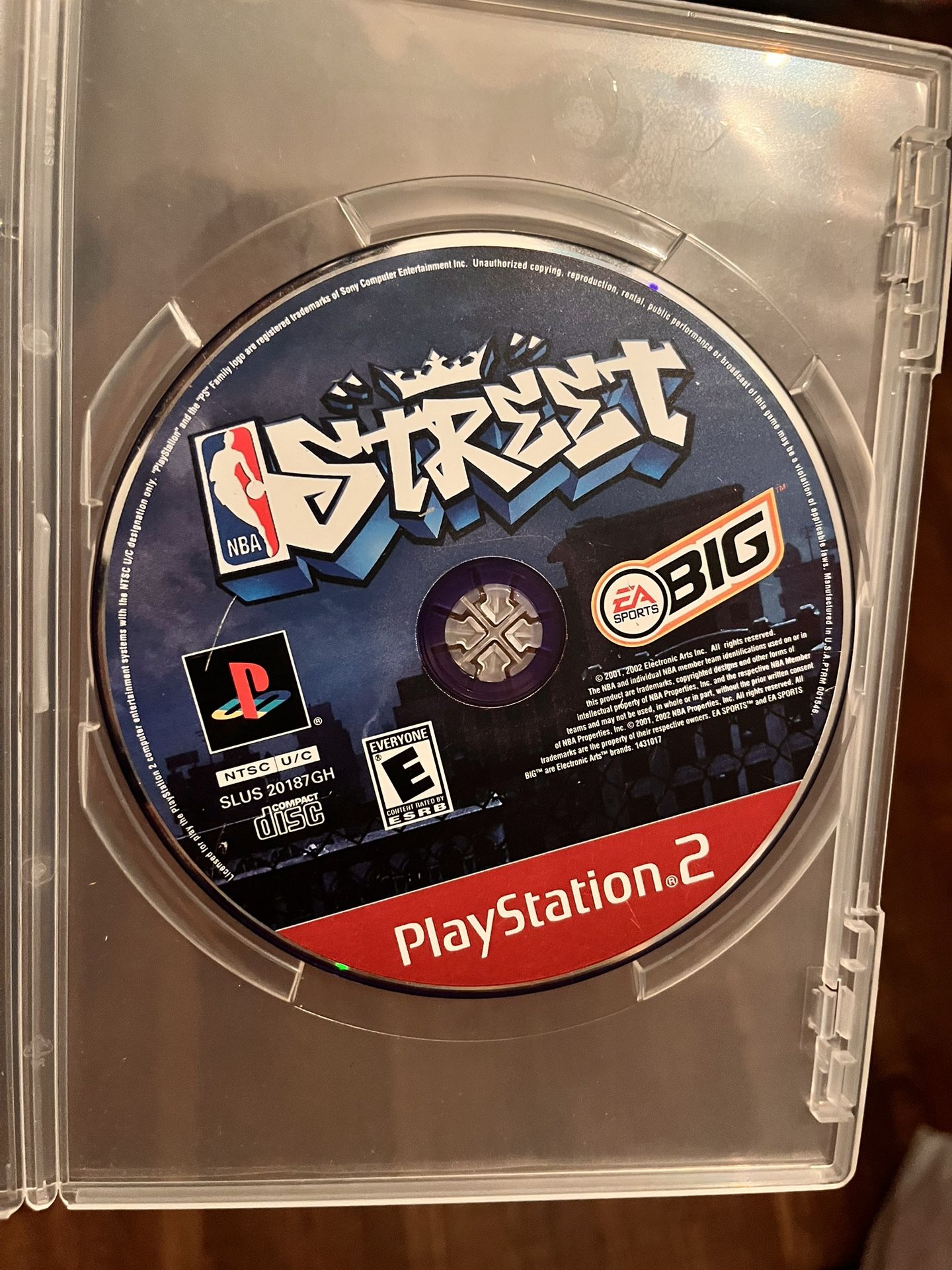 NBA Street Basketball - PS2 Video Game (PlayStation 2)