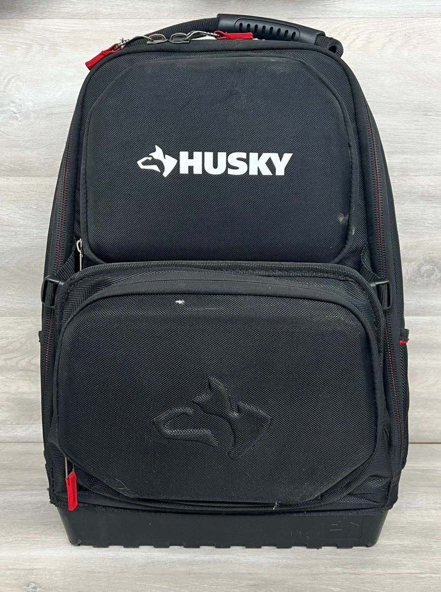 HUSKY HEAVY DUTY PRO TOOL BACKPACK (PO1021334)