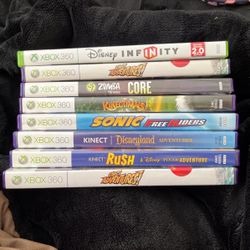 XBOX 360 KINECT GAMES