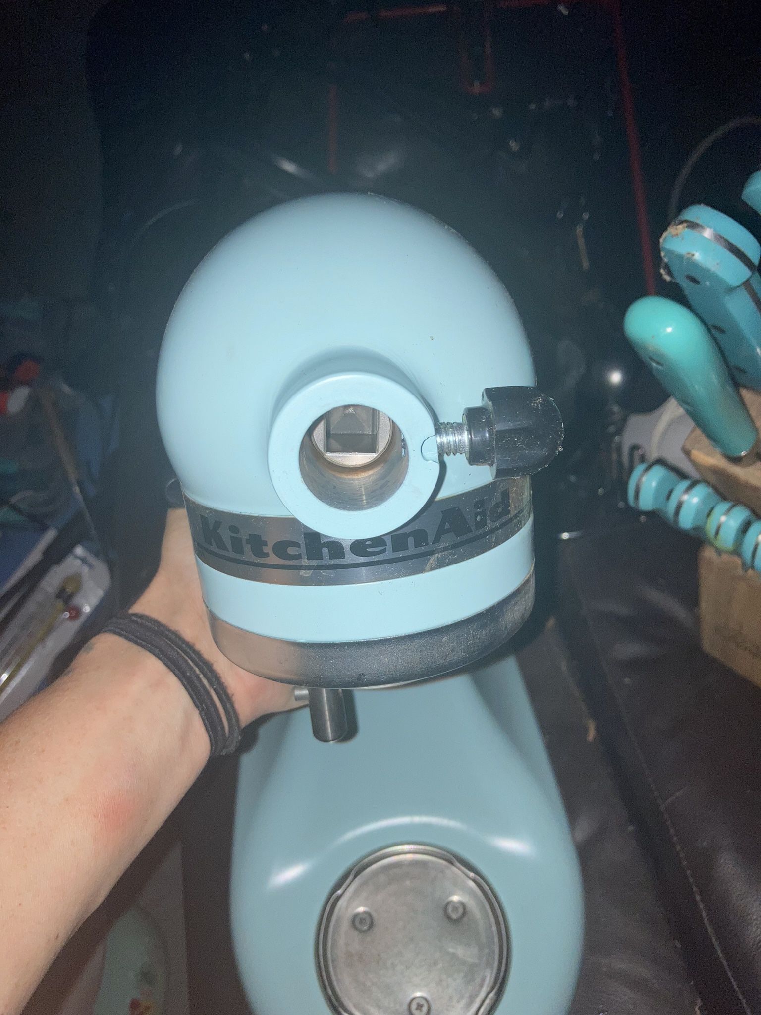 Kitchen Aid Professional 5qt Teal Stand Mixer for Sale in Chesapeake, VA -  OfferUp
