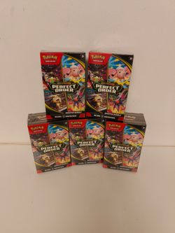 Mega Evolution Perfect Order Booster Bundles