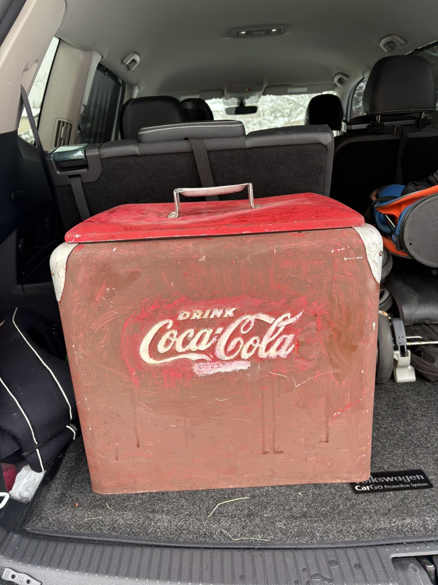 Antique Coca Cola Cooler