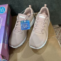 Sketchers Mauve Bobs Squad Chaos Size 9