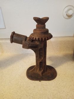 1920s Antique Car Jack.