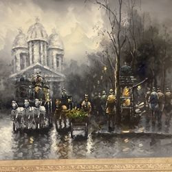 32x44” Merello Amedeo (1(contact info removed)) Painting