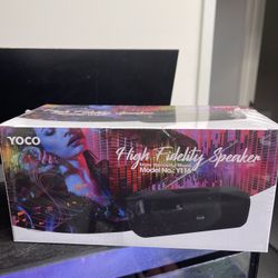 Yoco Bluetooth Wireless  Speaker Black Brand New