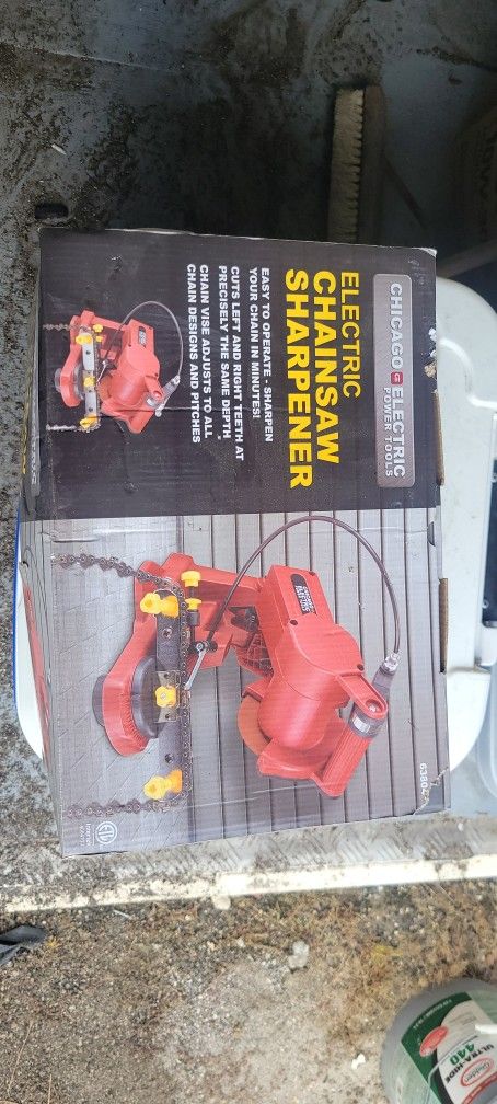 CHAIN SAW BLADE SHARPENER