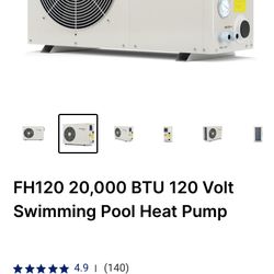 PRICE LOWERED Barely Used Electric (direct to outlet) Pool Heater
