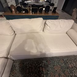 Crate And Barrel Aris Sectional Sofa!