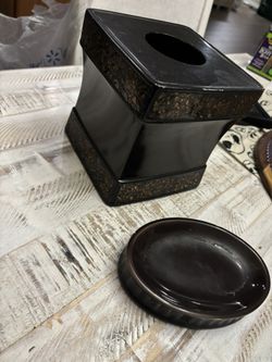 Tissue Holder And Soap Holder