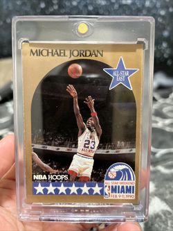1990 NBA HOOPS Michael Jordan All Star East #5 Error Card Rare!! for Sale  in Lathrop, CA - OfferUp