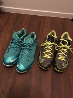 Lebron X Airmax Low’s size 13 Easter/Dunkman
