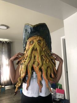 Pirates of Caribbean Davy Jones mask