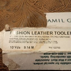 New 8 Yards Of Fashion Leather Tooled