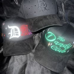 Dandy Hats “Summer”, “The Dandy Club”, & “Total Black” All Authentic