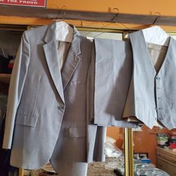 playboy brand 3 piece suit.