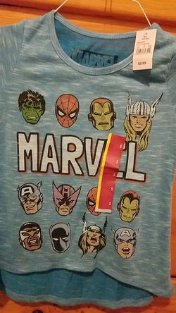 New Girl's Shirt 6- 6X