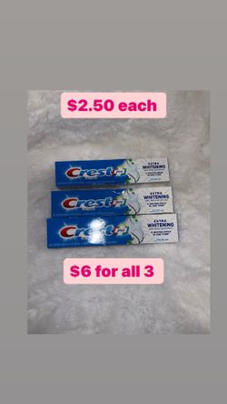 New Crest Complete Plus Toothpaste 3D White Colgate Mouthwash Gum Care