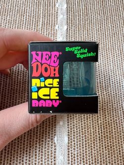 BLUE Authentic NeeDoh Nice Ice Baby 🧊 Brand New in Box!