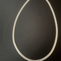 Beautiful 19 Inch 925 Sterling Silver Overlay Herringbone Bracelet For You Or Someone Special