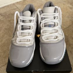 Jordan CEMENT GREY 11 Low size 7Y GS