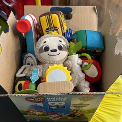 Box Of Baby Toys 🧸 