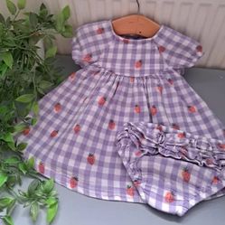 Baby Girl 0-3 Months John Lewis Dress Set IMMACULATE