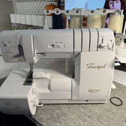 Baby Lock Triumph Serger Sewing Machine Like NEW