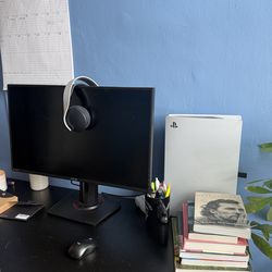 Ps5, headset, monitor
