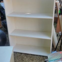 White Bookshelf