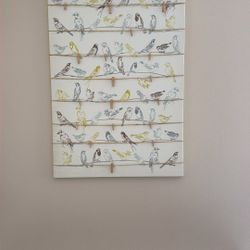 PJÄTTERYD picture of a bird 20x28 in hanger IKEA 1999 very rare , $115