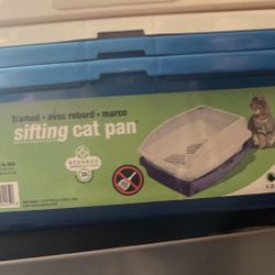 Sifting cat pan 
