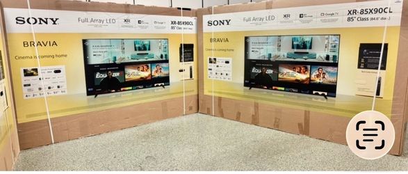 85 Sony smart 4K HDTV 120 Hz full ray LED TV $55 down on financing free delivery six month warranty