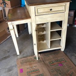 cabinet with wine storage