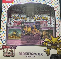 Alakazam EX box
