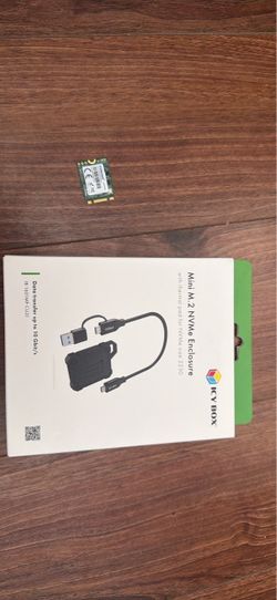 ICY BOX Mini M.2 NVMe Enclosure with Foresee 64GB M.2 2230 SSD