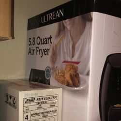 ULTREAN 5.8 Qt Quart Air Fryer; New In Original Packaging; Moving Away Sale