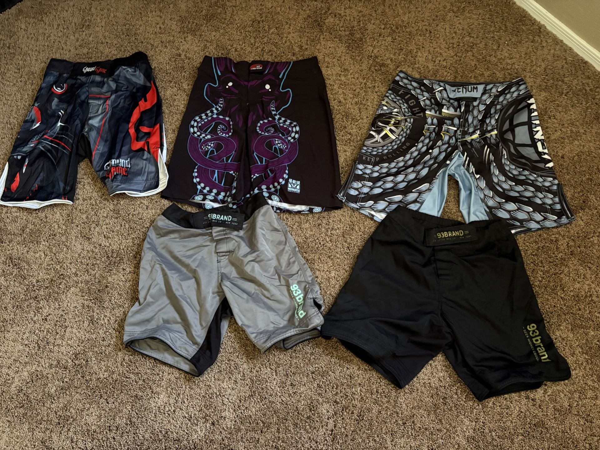 Fight Grappling BJJ Jiu Jitsu Shorts