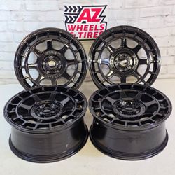 18" Black Terrain Sport Wheels Rims 18x8 5x114.3 Fits Honda Toyota Nissan