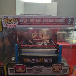 Pop WWE Bret The Hit Man Hart& Shawn Michaels 2 Pack